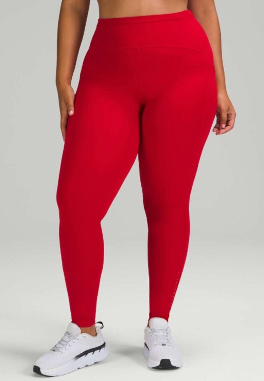 Lululemon Swift Speed High-Rise Tight Leggings 28" Dark Red 4